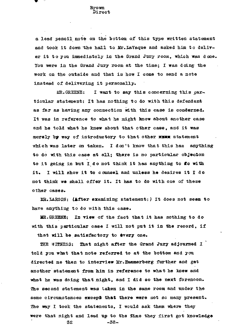 Carl John Alfred Hammerberg. No. 5148. Trial Transcript. June 1921.--Gov&#039;t Record(s)--Trial Transcript (gif)