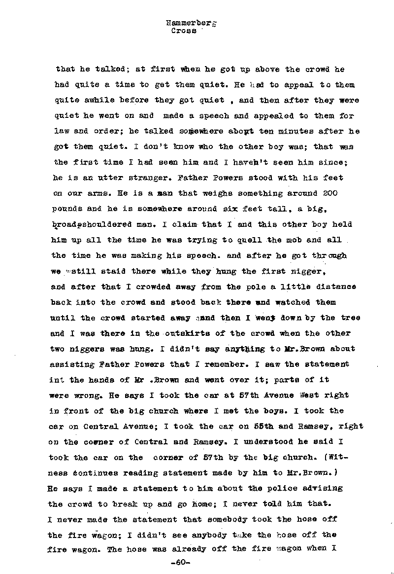 Carl John Alfred Hammerberg. No. 5148. Trial Transcript. June 1921.--Gov&#039;t Record(s)--Trial Transcript (gif)