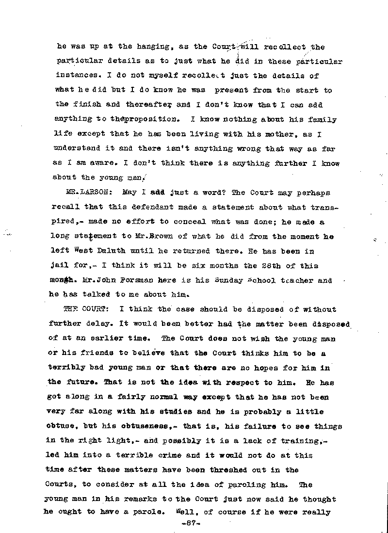 Carl John Alfred Hammerberg. No. 5148. Trial Transcript. June 1921.--Gov&#039;t Record(s)--Trial Transcript (gif)