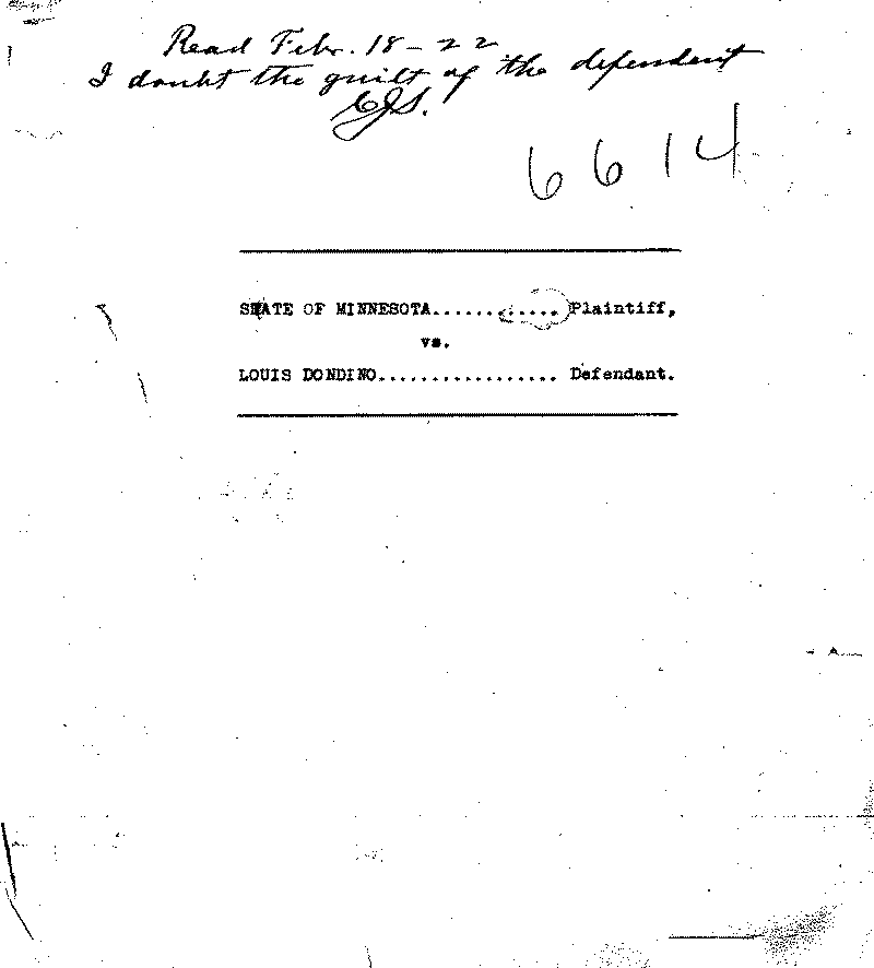 Louis Dondino. No. 6614.--Gov't Record(s)--Trial Transcript (gif)