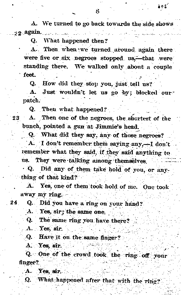 State of Minnesota vs. Max Mason. Case No. 22590. 1921-1922. Supreme Court Record.--Gov&#039;t Record(s)--Supreme Court Record (gif)