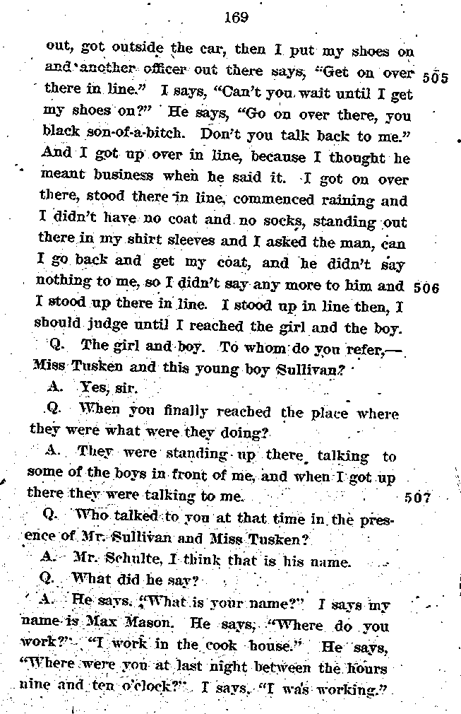 State of Minnesota vs. Max Mason. Case No. 22590. 1921-1922. Supreme Court Record.--Gov&#039;t Record(s)--Supreme Court Record (gif)