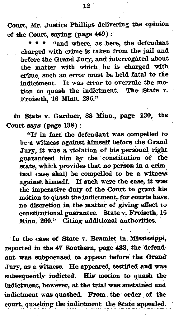 State of Minnesota vs. Max Mason. Case No. 22590. 1921-1922. Appellant&#039;s Brief.--Gov&#039;t Record(s)--Appellant&#039;s Brief (gif)