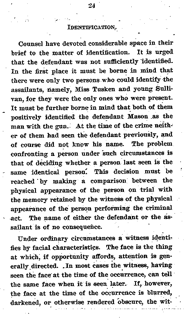 State of Minnesota vs. Max Mason. Case No. 22590. 1921-1922. Brief and Argument for the State.--Gov't Record(s)--Brief and Argument for the State (gif)