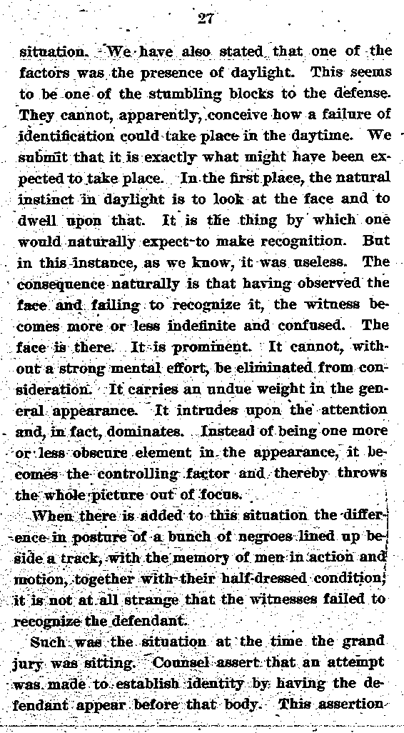 State of Minnesota vs. Max Mason. Case No. 22590. 1921-1922. Brief and Argument for the State.--Gov't Record(s)--Brief and Argument for the State (gif)