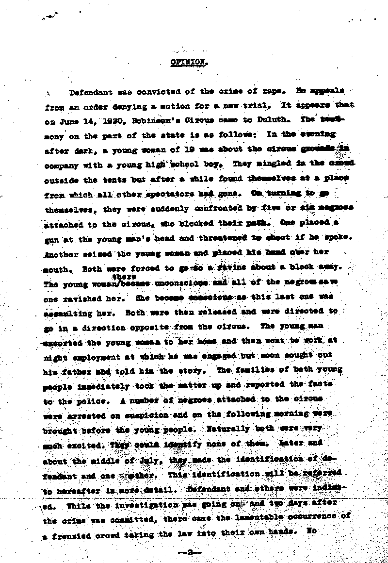 State of Minnesota vs. Max Mason. Case No. 22590. 1921-1922. Opinion and Syllabus.--Gov't Record(s)--Opinion and Syllabus (gif)