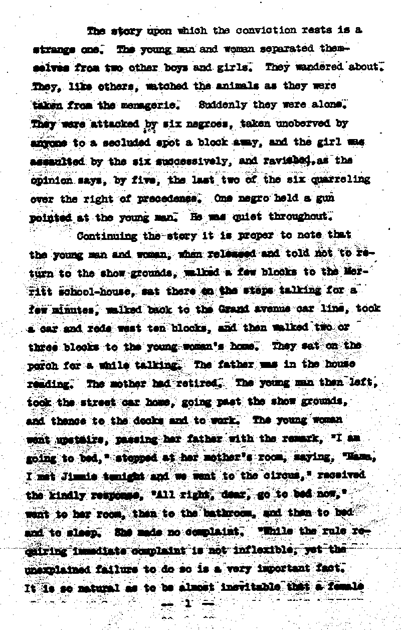 State of Minnesota vs. Max Mason. Case No. 22590. 1921-1922. Opinion and Syllabus.--Gov't Record(s)--Opinion and Syllabus (gif)