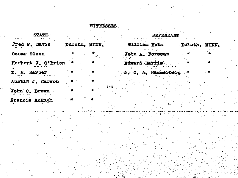 Carl John Alfred Hammerberg. Case No. 5148. January 1921.--Gov't Record(s)--Minute Record (gif)