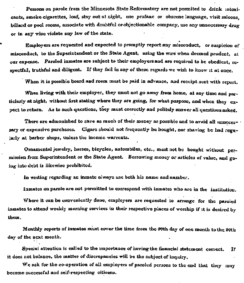 Carl John Alfred Hammerberg. Case No. 5148. Employer's Report, November 27, 1922.--Gov't Record(s)--Employer's Report (gif)