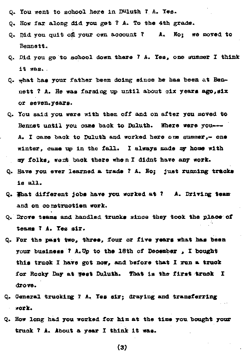 Louis Dondino. Case No. 6614. Sentence Record. February 1921.--Gov't Record(s)--Sentence Record (gif)