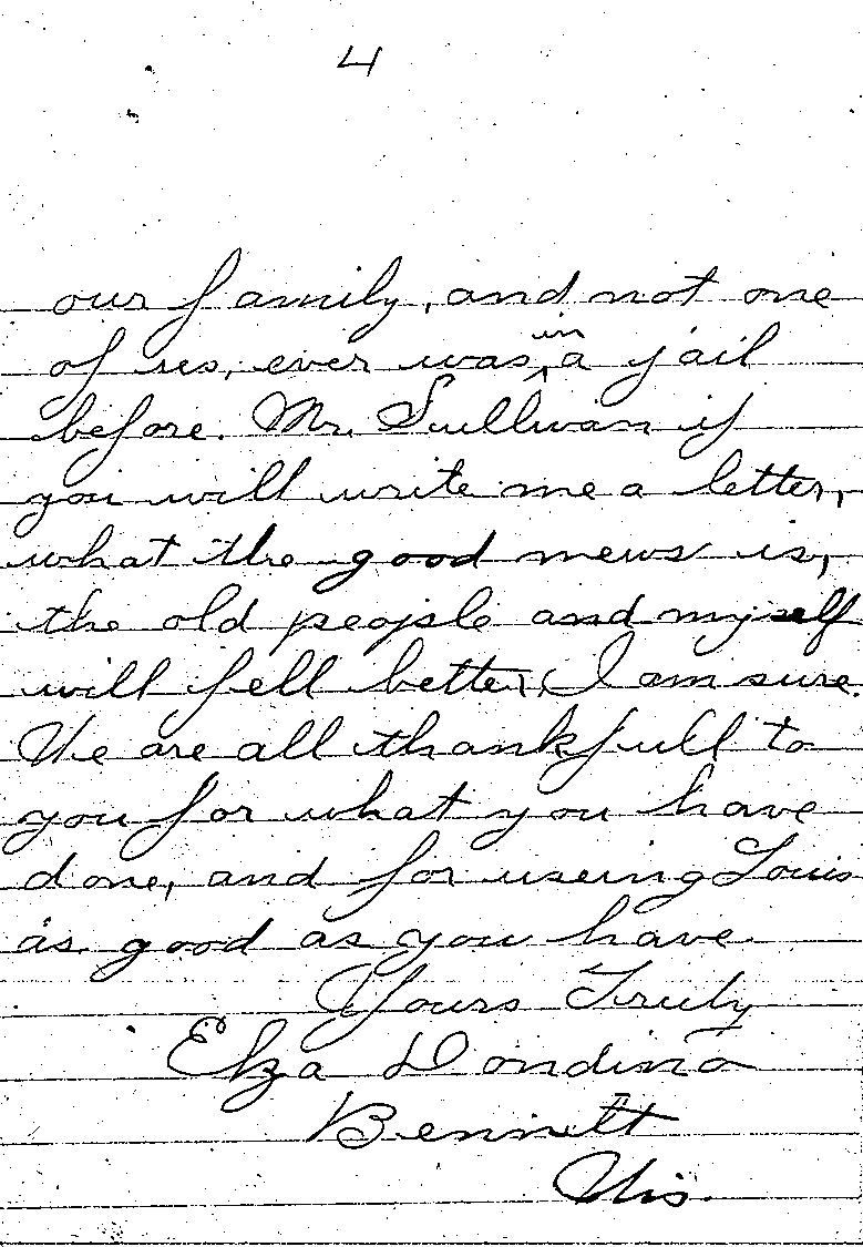  Louis Dondino. Case No. 6614. Letter from Elza Dondino to J. J. Sullivan, December 6, 1921.--Correspondence (gif)