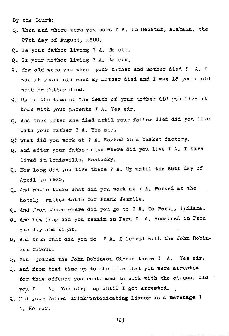 Max Mason. Case No. 6785. Sentence Record. August 1921.--Gov't Record(s)--Sentence Record (gif)