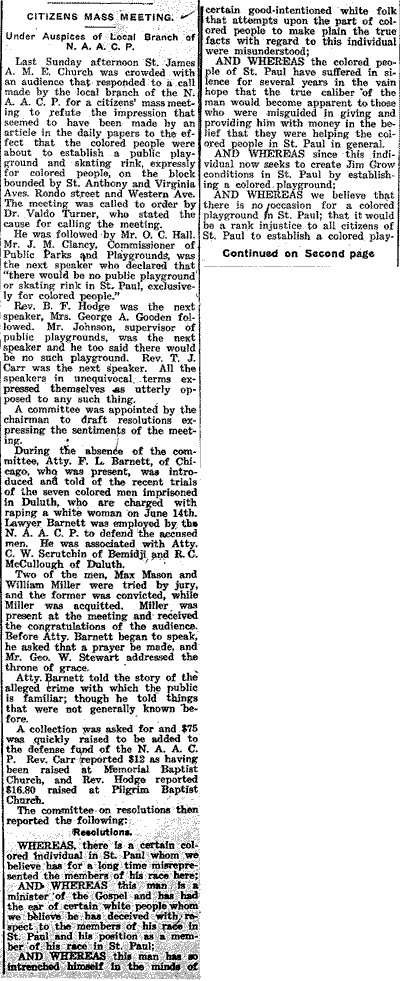 Citizens Mass Meeting.--Newspaper(s) (gif)